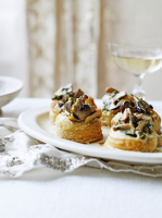 Mushroom vol au vent |Jamie Oliver mushroom recipes image