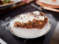 Chocolate Caramel Crunch Pie Recipe - Food Network image