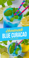 Homemade Blue Curacao Recipe - MyBartender image