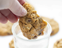 Flourless Peanut Butter Chocolate Chip Cookies - i am … image