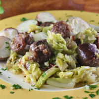 Fried Cabbage and Kielbasa Recipe | Allrecipes image