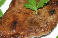 Marinated Grilled New York Strip Steaks Recipe - Food.com image