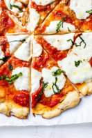 Easy Margherita Pizza Recipe (No-Yeast ... - Skinnytaste image