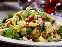 Chopped Apple Salad with Toasted Walnuts, Blue Cheese … image