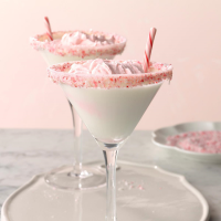 Chocolate Candy Cane Martinis - Taste of Home image