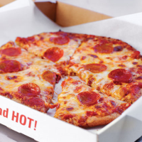 Pepperoni Pizza Recipe | MyRecipes image