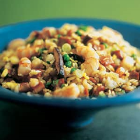 Fried Rice with Shrimp, Pork, and Shiitakes | America's ... image