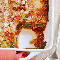 Lasagna with Slow-Roasted Tomato Sauce Recipe | EatingWell image
