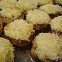 Savory Crab Stuffed Mushrooms Recipe | Allrecipes image