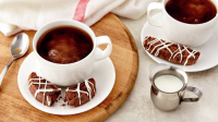 Dark Chocolate Cherry Biscotti Recipe - BettyCrocker.com image