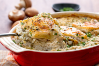 Easy Chicken and Rice Casserole Recipe - How to Make Baked ... image