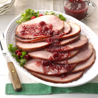 Cranberry Glazed Ham Recipe: How to Make It image