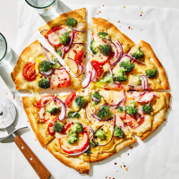 Hummus Pizza Recipe | Allrecipes image