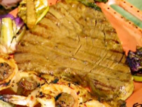 Gyro Meat with Tzatziki Sauce Recipe | Alton Brown | Food ... image