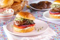 Portobello Mushroom Burger Recipe - How to Make Portobello ... image