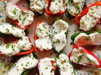 SWEET MINI BELL PEPPER POPPERS RECIPES