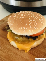 Recipe This | Instant Pot Frozen Hamburgers image