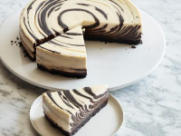 Zebra Cheesecake Recipe | Food Network Kitchen | Food Network image