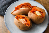 Best Microwave Sweet Potato Recipe — How To ... - Delish image