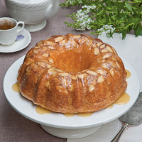 Amaretto-Almond Pound Cake Recipe | MyRecipes image
