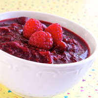 Cranberry Raspberry Sauce Recipe | Allrecipes image