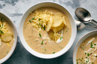 Slow-Cooker Cauliflower, Potato and White Bean Soup Recipe ... image