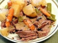 Electric Skillet Roast Beef - Just A Pinch Recipes image
