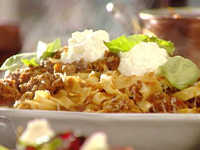 Tagliatelle Bolognese Recipe | Tyler Florence | Food Network image