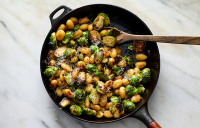 Crisp Gnocchi With Brussels Sprouts and Brown Butter ... image