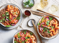 Soba Noodle-and-Shrimp Bowls Recipe | Southern Living image