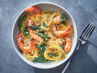 Spaghetti Squash Shrimp Scampi Recipe | Cooking Light image