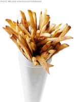 Oven "Fries" Recipe | Ellie Krieger | Food Network image