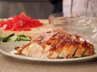 Herb Roasted and Braised Turkey Recipe | Bobby Flay | F… image