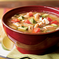 Southwestern Chicken Soup Recipe | MyRecipes image
