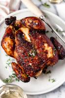 Buttermilk Marinated Air Fryer Whole Roasted Chicken ... image