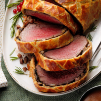 Beef Wellington with Madeira Sauce Recipe: How to Make It image