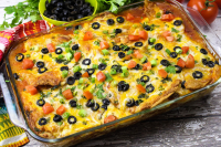 Robin's Enchilada Pie - Just A Pinch Recipes image