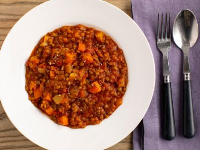 Stewed Lentils and Tomatoes Recipe | Ina Garten | Food Net… image