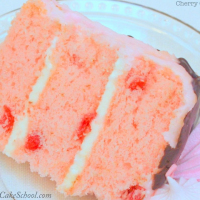 Cherry Cake {A Scratch Recipe} | My Cake School image