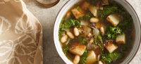 Vegan Minestrone Soup with Potatoes and Kale | Forks Ove… image