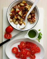Oven-Roasted Home Fries Recipe | Martha Stewart image