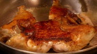 Flattened Pan-Roasted Chicken Recipe | Melissa d'Arabian ... image