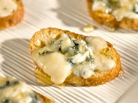 Bruschetta with Gorgonzola Cheese and Honey Recipe | Gi… image
