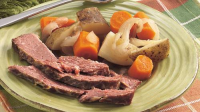 Slow-Cooked Corned Beef Dinner Recipe - BettyCrocker.com image