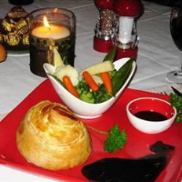 Mini Beef Wellingtons with Red Wine Sauce Recipe | Allrecipes image