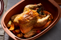 Römertopf-Roasted Chicken and Root Vegetables Recipe ... image