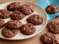 Triple Chocolate Cookies Recipe | Ellie Krieger | Food Network image