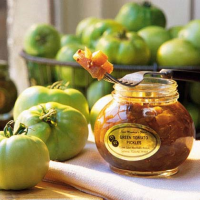 Green Tomato Pickles Recipe | MyRecipes image