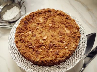 Chocolate-Almond Cheesecake Recipe - Food Network image