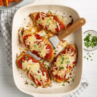Baked Chicken Parmigiana Recipe: How to Make It image